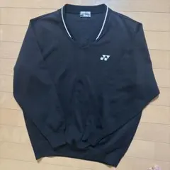 YONEX ブラック Vネック 長袖 Lサイズ