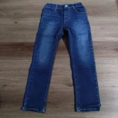 【EDWIN ダークブルー 長ズボン細身 130cm】