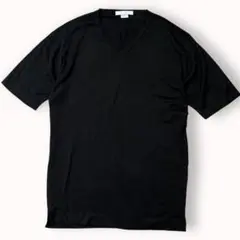 JOHN SMEDLEY ジョンスメドレー 半袖Tシャツ M 黒 綿100%