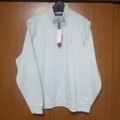 Golden Bear 水色 ハーフジップ トレーナー M