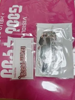 アイナナ G4Y 天 札幌限定 アクスタ ロゴキーホルダー ショッパー