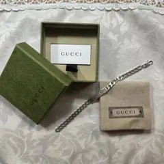 GUCCI 925シルバー チェーンブレスレット