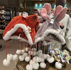 上海ディズニー 限定ズートピア ニック ジュディ ファンキャップ 帽子2点