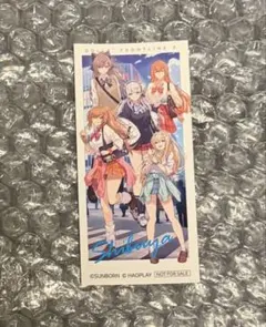 ドールズフロントライン2 1.5周年 渋谷TSUTAYA 特典　ステッカー