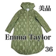 エマテイラー/Emma Taylor/キルティングフードコート/ノーカラー/36