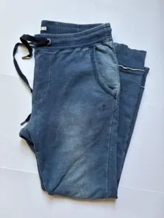 ダークブルー ジョガーパンツ スウェットパンツ
