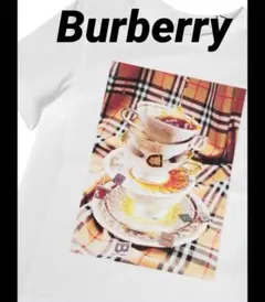 バーバリー　ティーカッププリントTシャツ 8Yのサムネイル