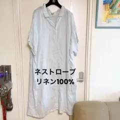 リネン100% 長袖