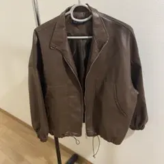 DayCloset ブラウンレザージャケット