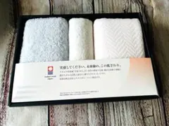 日本製 国産 今治タオル フェイスタオル ウォッシュタオル3枚セット