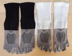 【定価4千円 2足セット】ゼログライド ショートソックス 25-27cm 白黒