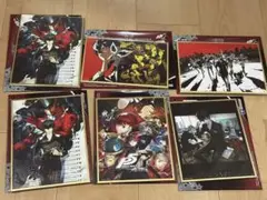 ペルソナ5 ザ・ロイヤル バンダイ　一番くじ I賞 色紙 6点