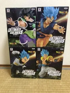 ドラゴンボール超ブロリー ULTIMATE SOLDIERS フィギュア全4種！