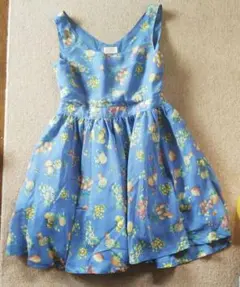 美品 フルーツ柄 ワンピース ボタニカル