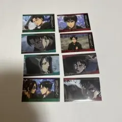 進撃の巨人 リヴァイ エレン カードセット