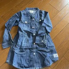 Buddy Lee デニム長袖ワンピース 110