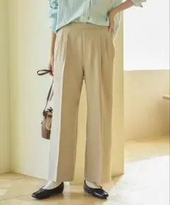AMERICAN HOLIC 美・美・美Ｗクロス ストレッチ スラックス パンツ