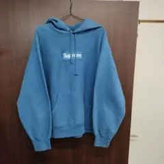Supreme Box Logo ボックスロゴ フーディー スウェット ブルー Supreme 2023FW Box Logo Hooded Sweatshirt Blue Sサイズ
