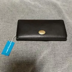 CHRISTIAN GARRET'S ブラックレザー長財布