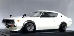 1/43 スカイライン改 ケンメリGT-R 弥生 ホイール アルミ製 深リム