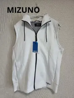 MIZUNO ノースリーブパーカー ホワイト