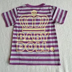 新品タグ付【BABYDOLL/ベビードール】100cm 半袖　Tシャツ ボーダーのサムネイル