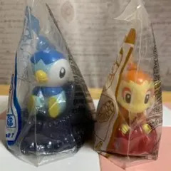 【匿名配送】ポケモン ハッピーセット2008 ポッチャマ＆ヒコザル（未開封）