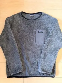 パタゴニア ロスガトスクルー グレー M フリース patagonia