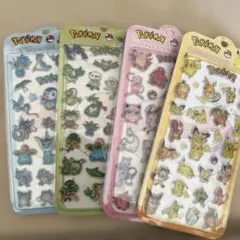 ポケモン 硬いシールセット