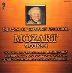 Mozart / 作品集 4 ロイヤル・フィルハーモニー管弦楽団 612044