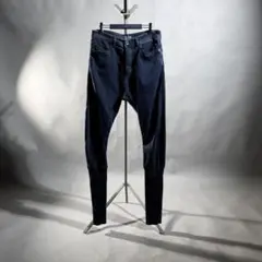 DIESEL BLACK GOLD ロングリブセミサルエルストレッチデニム 28のサムネイル