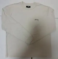 A品 STUSSY LAZY LS Tee 白系BONE