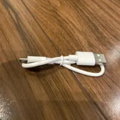 USB-A to USB-C 充電ケーブル ホワイト　30cm