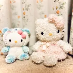 超激レア ハローキティ with シーズー ぬいぐるみ ワンコ 2002年