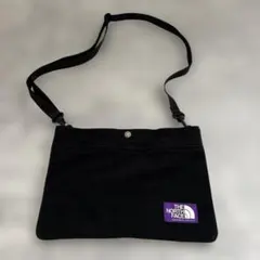 THE NORTH FACE サコッシュ黒 コーデュロイ