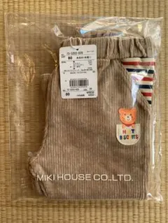 【新品未使用】MIKI HOUSE コーデュロイパンツ 80サイズ