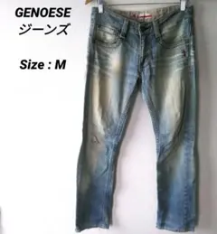 BOBSON　ボブソン　GENOESE　デニム　ジーンズ　メンズ　古着　Mサイズ