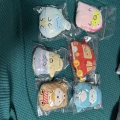 すみっコぐらしぬいぐるみポーチ6個セット