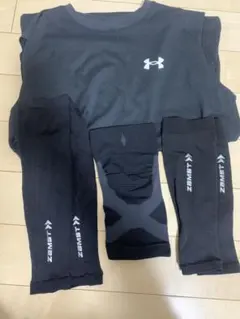 陸上の膝、腕、ふくらはぎのサポーター　タンクトップ