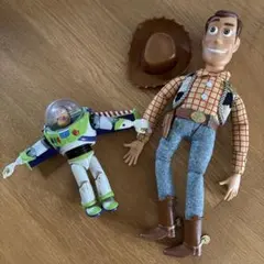 ジャンク品　ウッディ バズ・ライトイヤー フィギュアセット　ディズニー　ピクサー