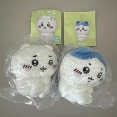 ちいかわ ぬいぐるみBIG4 ちいかわとハチワレ