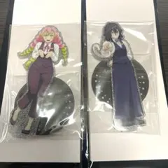 甘露寺蜜璃　伊黒小芭内　アクスタ2点セット　モクテルバー銀座