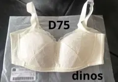 最安値‼️ dinos D'LINGE メイクブラジャー D75 白 【匿名配送】のサムネイル