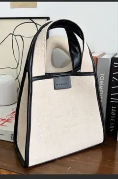 キャンバスポーチ付き２WAYトートバッグ