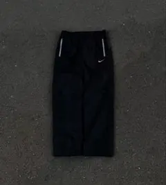 希少 00s archive NIKE ワイドナイロンパンツ y2k ブラック