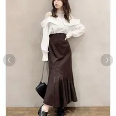 dazzlin ダズリン　イレヘムナローフレアスカートのサムネイル