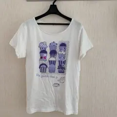 アフタヌーンティー　Tシャツ M 白色 スパンコールのサムネイル
