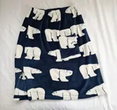 ママイクコ☆暖かスカート　ルームウエア　部屋着　防寒着　暖スカート　モコモコ