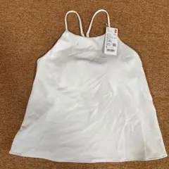 未使用品　UNIQLO　ユニクロ　クレープジャージーブラキャミソール　S