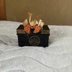 伝統的な日本の木製置物 松本城　　小物BOX